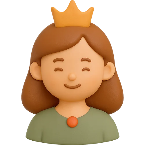 Henkilökohtainen lastenkirja prinsseistä ja prinsessoista