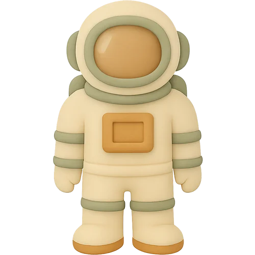 Henkilökohtainen lastenkirja avaruusseikkailuista