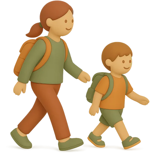 Henkilökohtainen lastenkirja kouluun menon taikuudesta