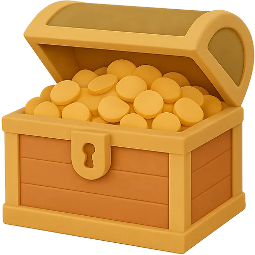 Henkilökohtainen lastenkirja täynnä aarteenetsintäseikkailuja