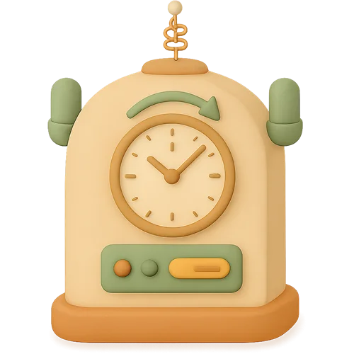 Henkilökohtainen lasten kirja aikamatkasta – seikkailu ajassa