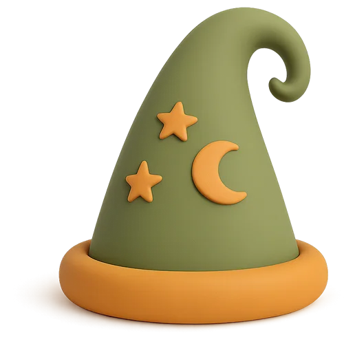 Henkilökohtainen lastenkirja velhokoulun taikuudesta