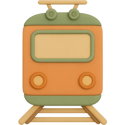 Henkilökohtainen lastenkirja unohtumattomista junamatkoista