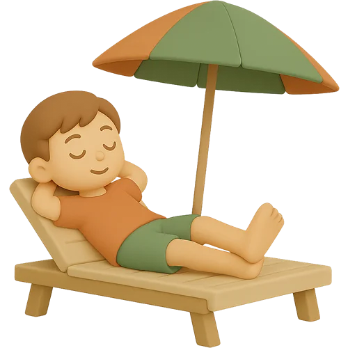 Henkilökohtainen lastenkirja lomaseikkailuista