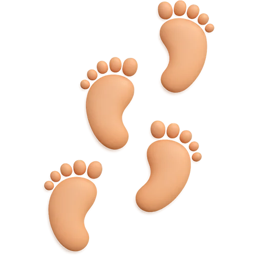 Henkilökohtainen lasten kirja ensiaskeleista – luo unohtumaton tarina