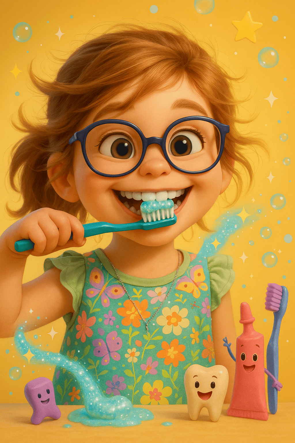 Säteilevät hymyt   harjausseikkailut