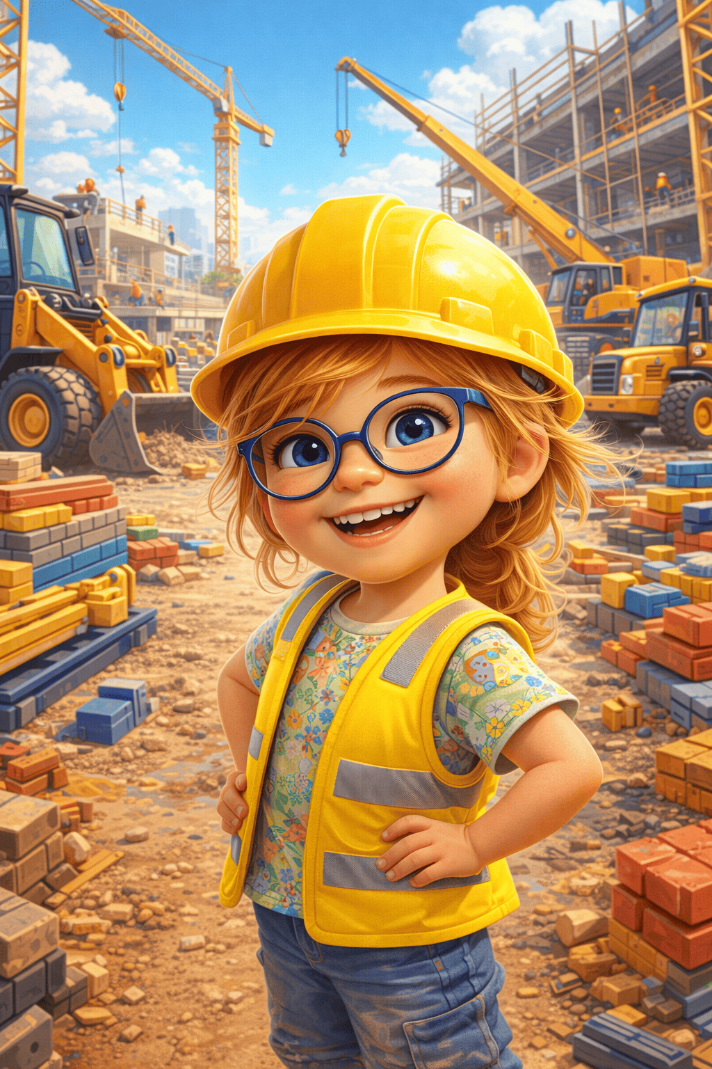 Suuri rakennustyömaa ekspeditiota