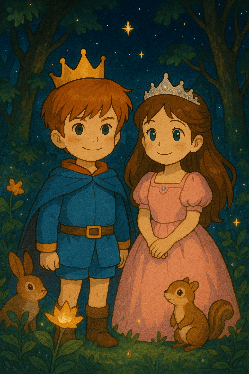 Lumoava prinssi ja prinsessa