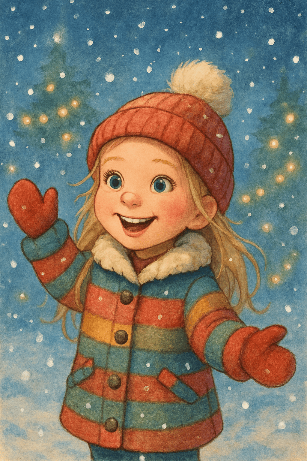 Joulun taikaa lumihiutaleissa