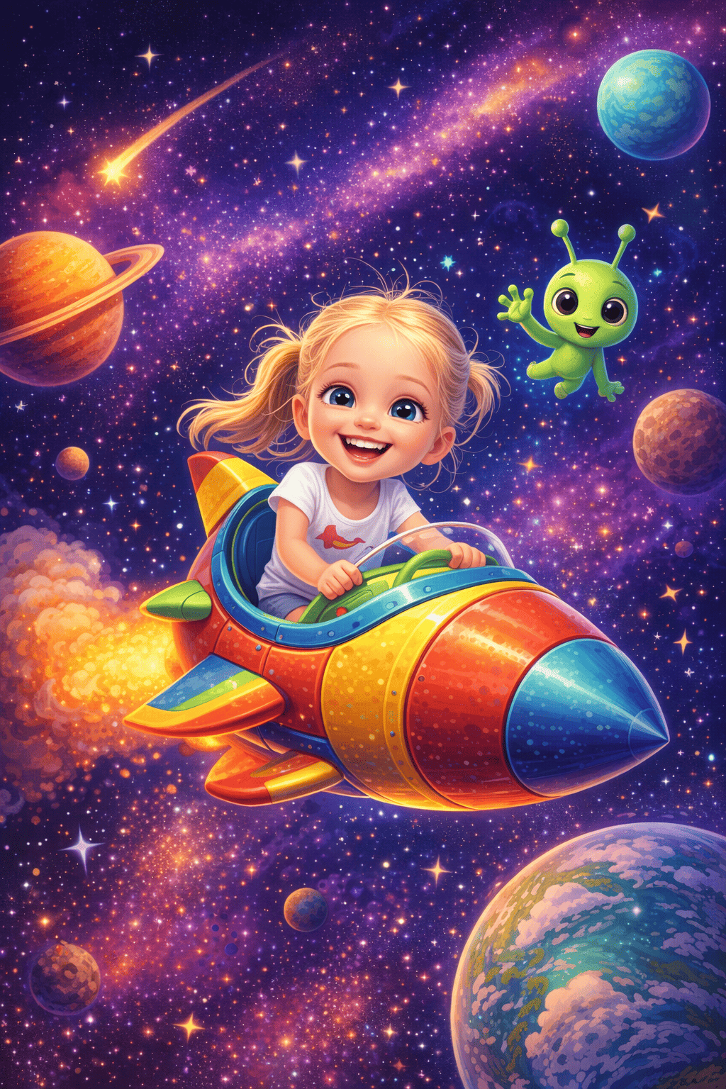 Henkilökohtainen lastenkirja nimelle Silja