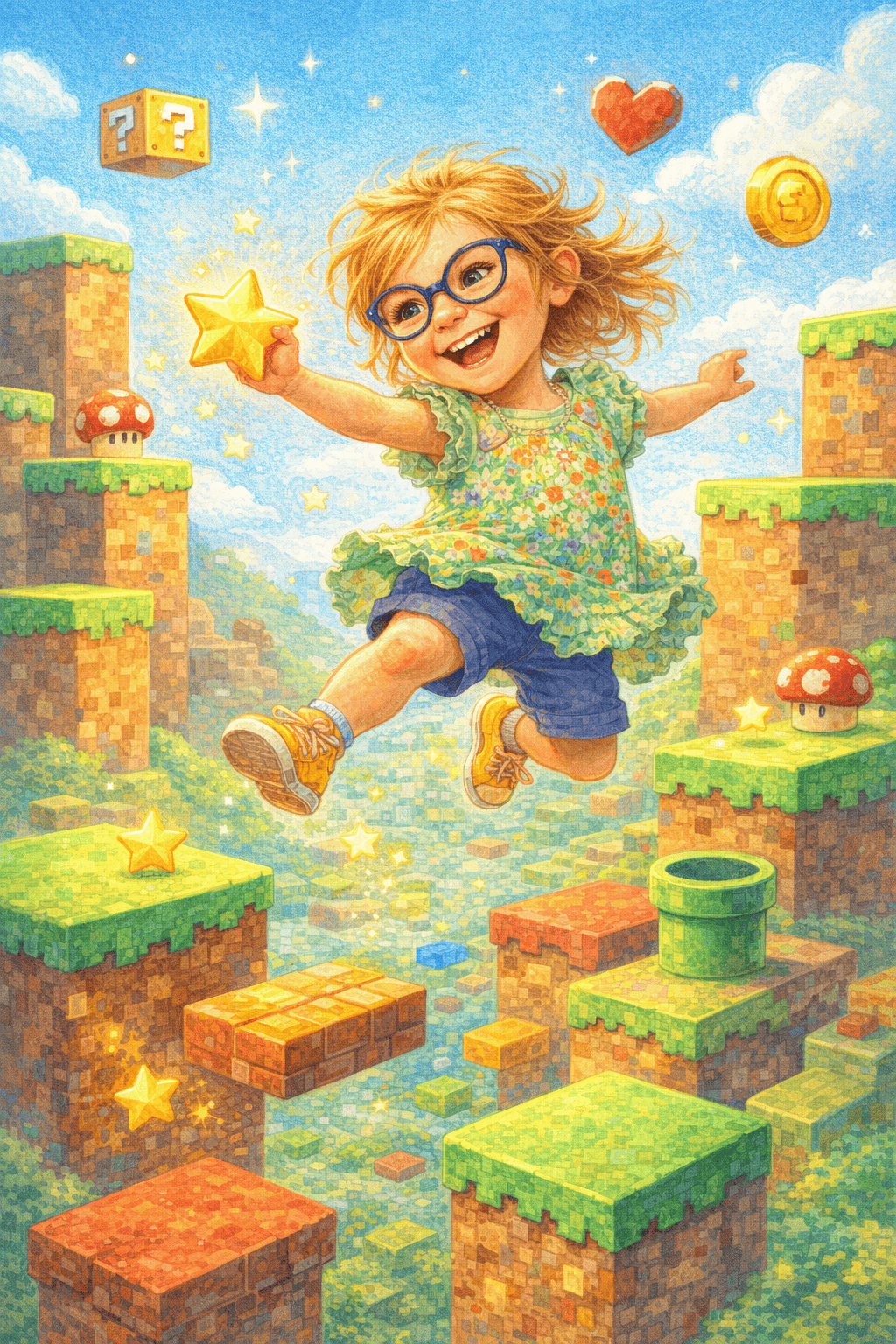 Henkilökohtainen lastenkirja nimelle Vilja